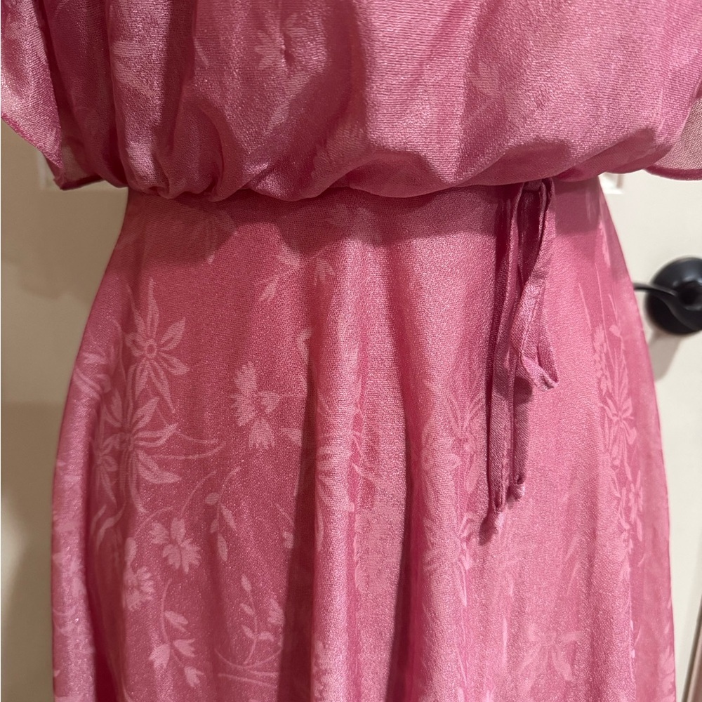 Vintage Chic Pink Dress size small - Picture 2 of 10